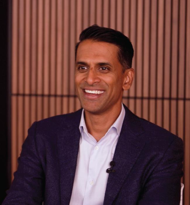 Frame of lecture video featuring Dr. Sujit Iyer