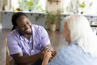 empathic health worker