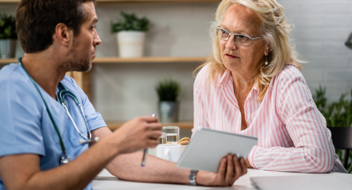 communication between a patient and doctor